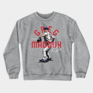 Greg Maddux Chicago Arc Crewneck Sweatshirt